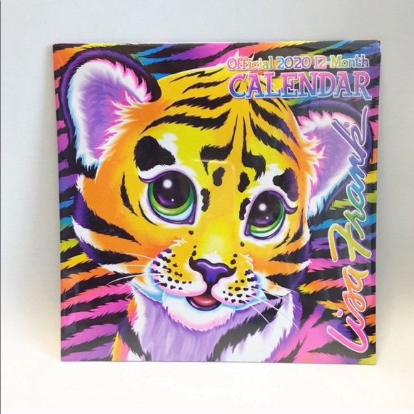 Lisa Frank Office Lisa Frank Oficial 220 2 Month Wall Calendar